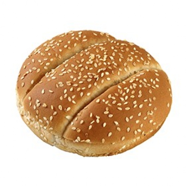 BUN WITH SESAME LARGE DOUBLE SCORED