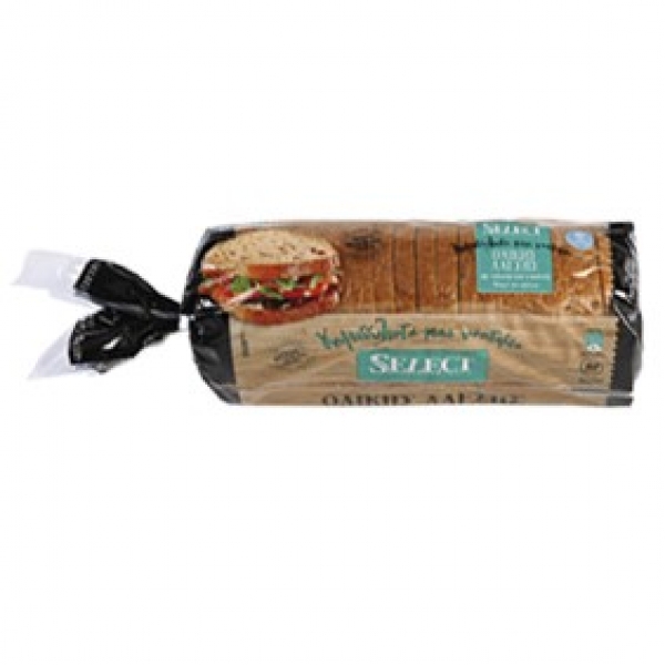 Select Toast Ολ.Αλέσεως 10 cm με Σίκαλη και Σπόρους (Σουσάμι, Ηλιόσπορος, Λιναρόσπορος, Μαύρο Σουσάμι)