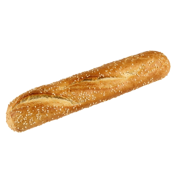 BAGUETTE WHITE WITH SESAME 27cm